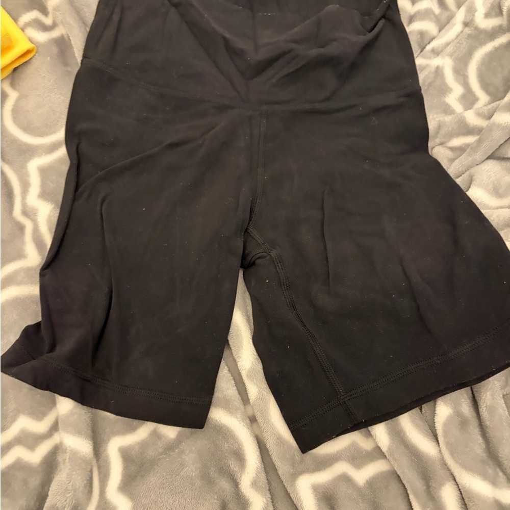 Black Biker Shorts TNA aritzia